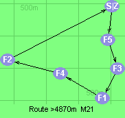 Route >4870m  M21